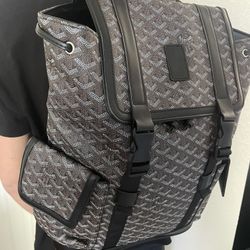 Black Goyard Backpack