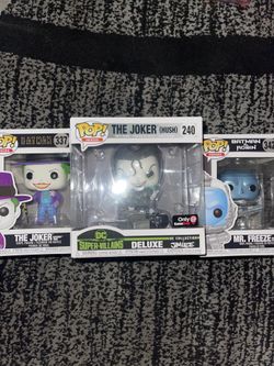 DC Villains Funko Pops 