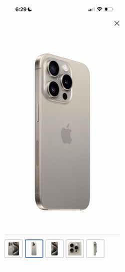 Apple iPhone 15 Pro Natural Titanium