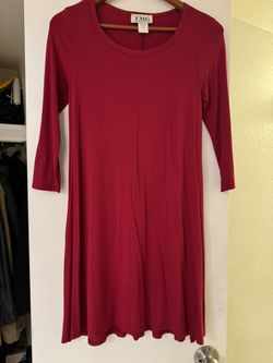 tshirt dress red size medium super comfy!