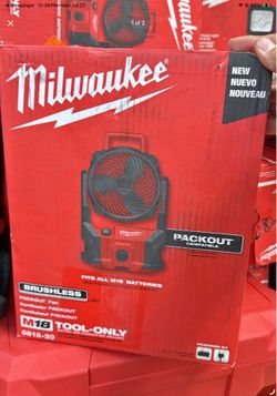 Milwaukee fan tool only m18 brushless