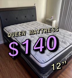 New Queen mattress only $140