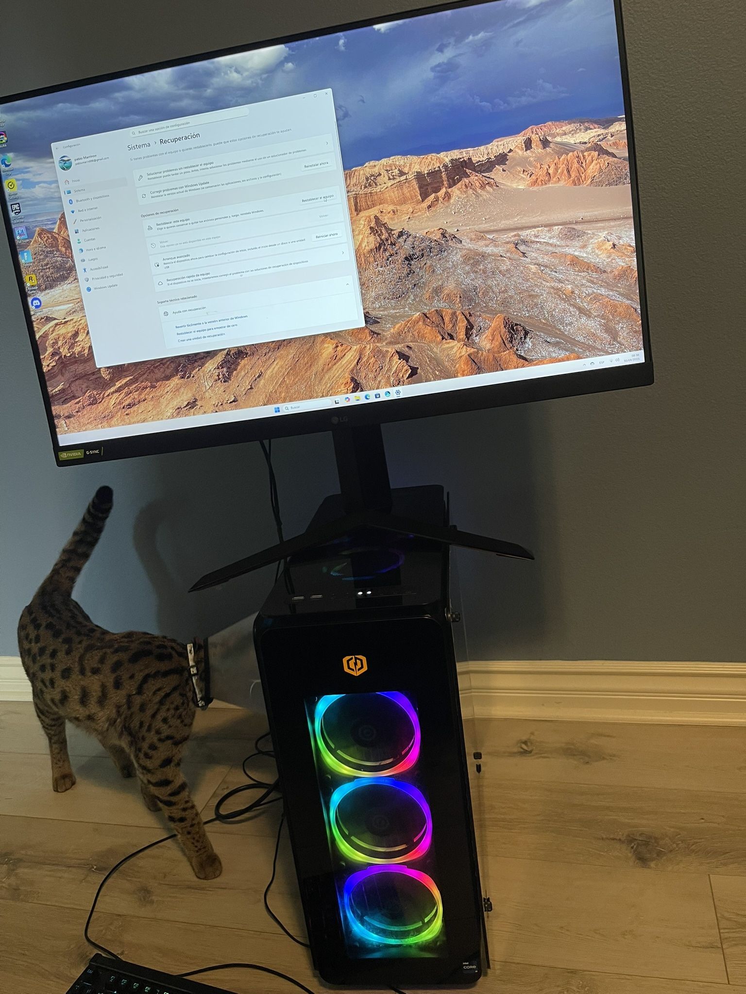 cyberpower pc and Lg 165 Hz monitor