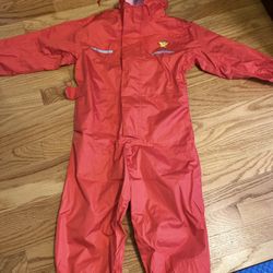 Kids One Piece Rain /mud Jumpsuit (4/5T)
