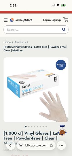 Vinyl Gloves