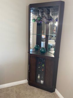 Wine/Liquor cabinet.