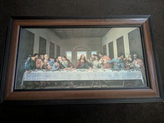 Large Last Supper Picture Frame 5x3