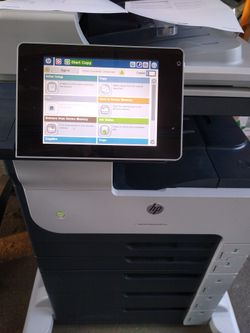 Hp Laserjet M725 MFP Copier Large Format 11x17