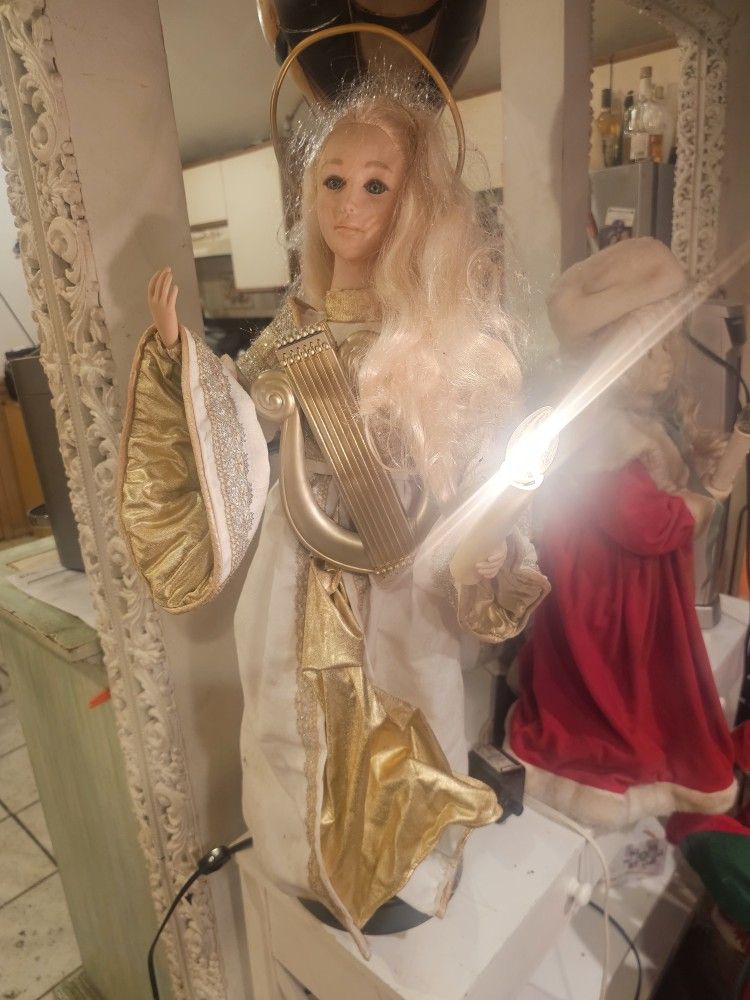 Price Is Firm Beautiful Animated Christmas Angel