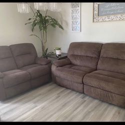 Reclining Couch Set