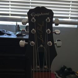 epiphone les paul special and stand