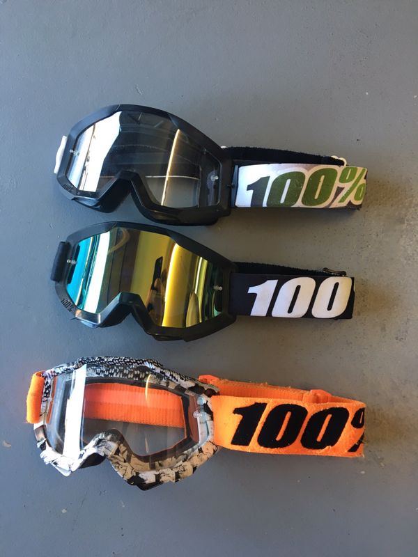 100 motocross goggles