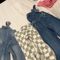 Girls Pants And Overalls Age 9-10 