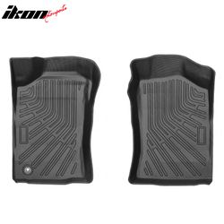 Fits 95–04 Toyota Tacoma Regular Anti-Slip Floor Mats All Weather TPE Carpets