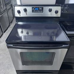 Whirlpool Stove Electric Stainless Steel 