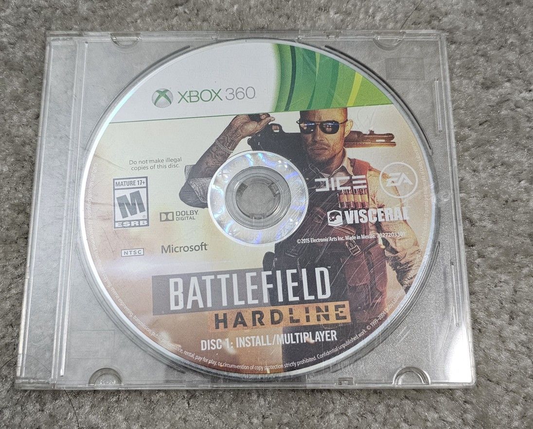Battlefield Hardline Xbox 360 Game
