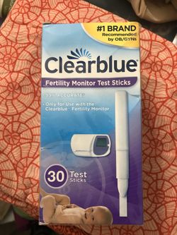 Clearblue Fertility Monitor Test Sticks, 30 Fertility Tests
