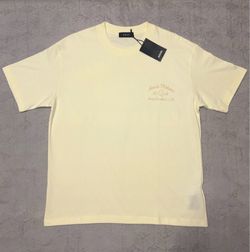 Amiri Cream “Amiri Motors” T-Shirt – Brand New w/ Tag – $100