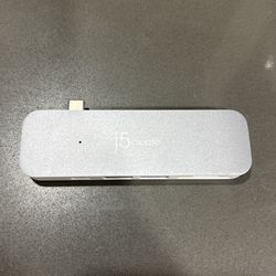 j5create USB-C 6-in-1 UltraDrive Mini Port Replicator Docking Station