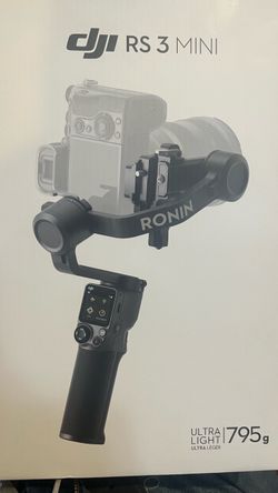 DJI RS 3 mini gimbal camera stabilizer (brand new factory sealed)