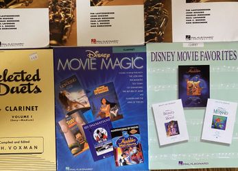 Clarinet music books