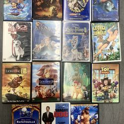 Disney DVD’s Lot of 15