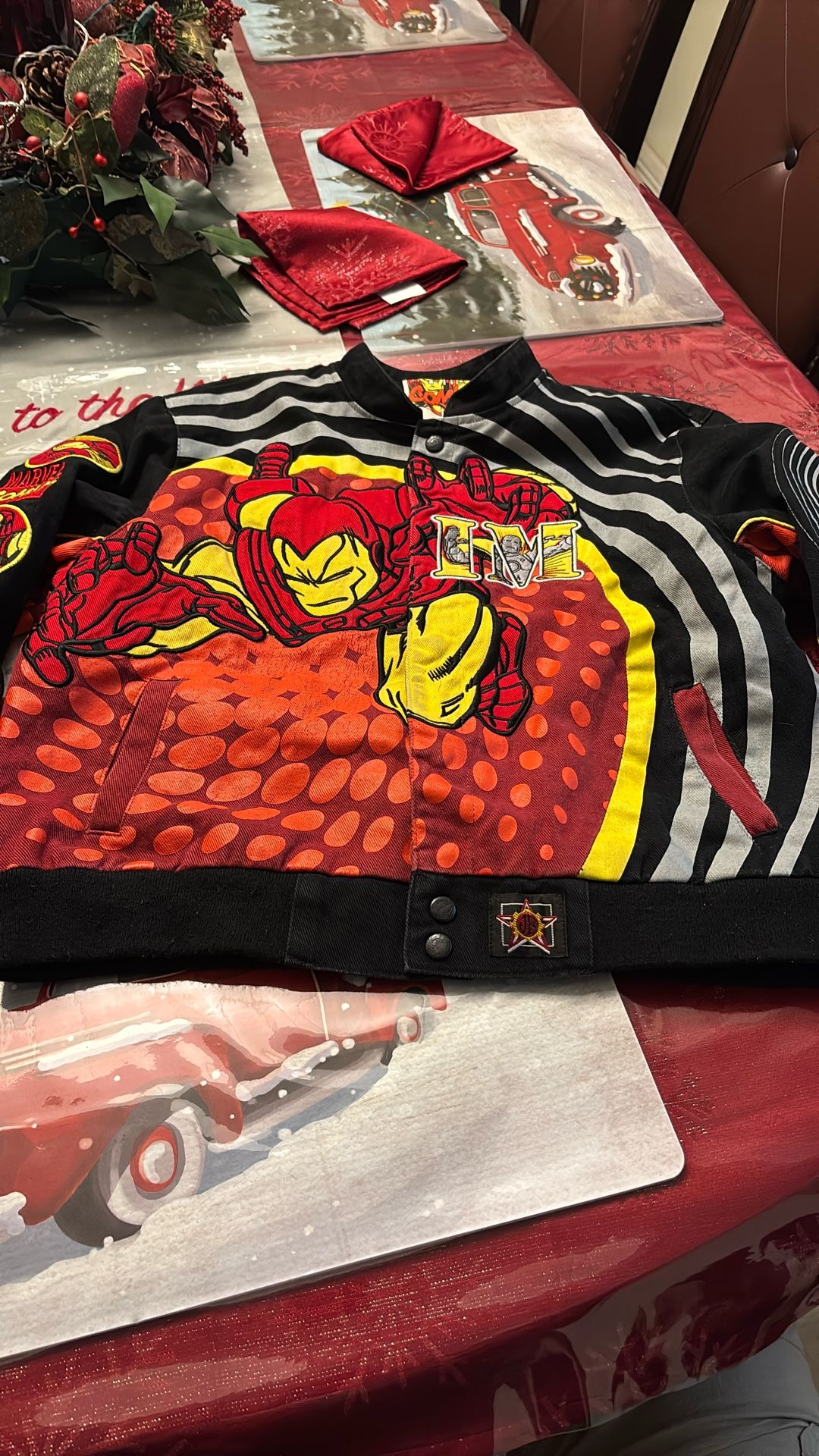 Marvel Invincible Iron Man Kids Jacket