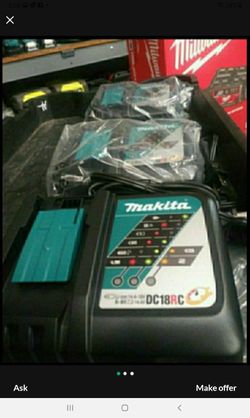 MAKITA  18V CHARGER  EACH