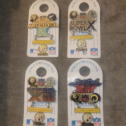 Steelers super bowl pins