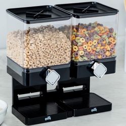 2 Honey-Can-Do Zevro Compact Dry Food Dispenser 