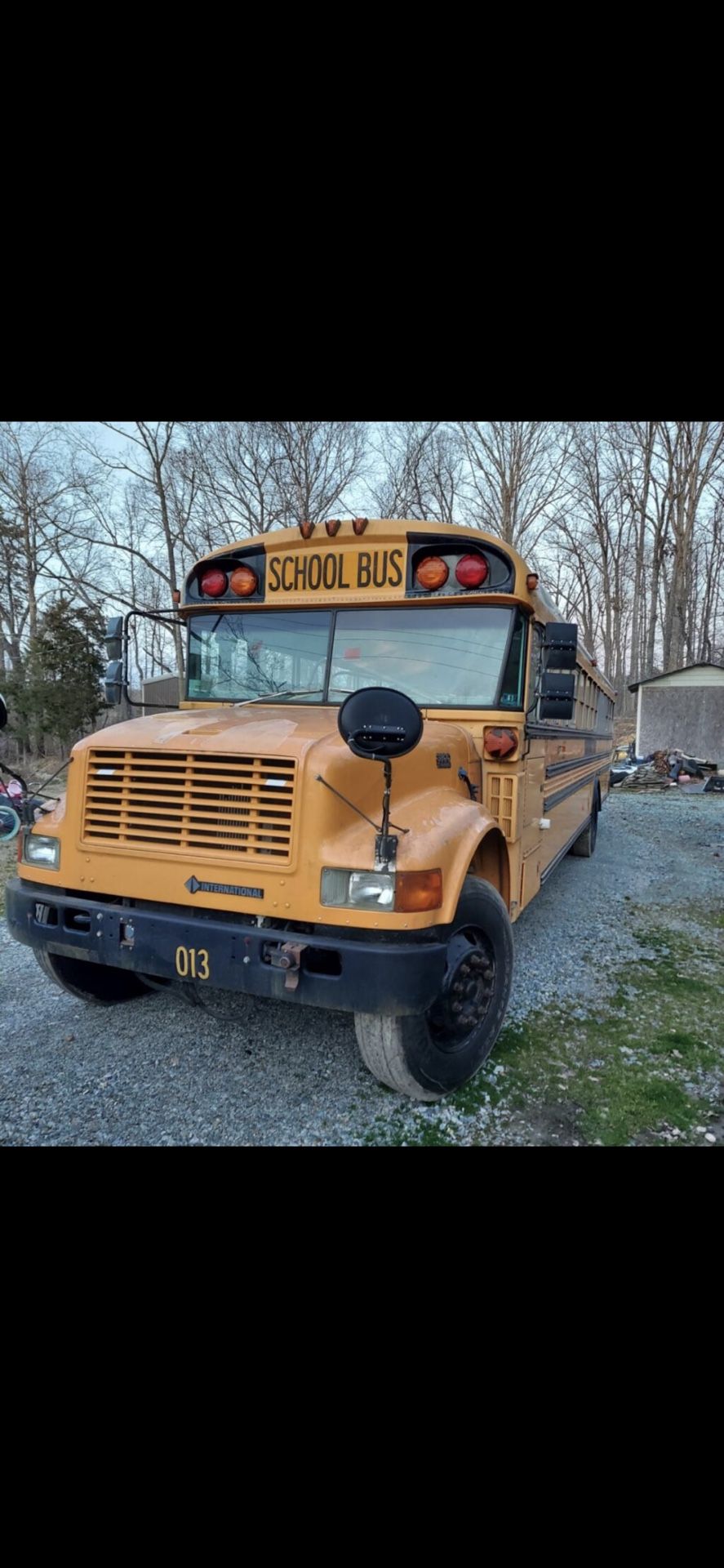 Photo Bluebird Skoolie camperrv 7.3 Diesel Automatic