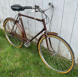 Vintage Raleigh 3 speed bicycle