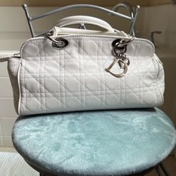 Dior White Purse