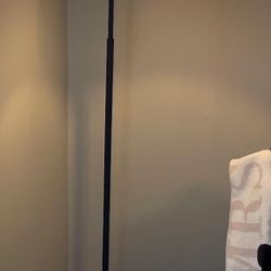 68"Floor Lamp,9W LED Edison Bulbs Included Adjustable lamp Head Standing Lamp with Foot Switch with Pleated Lampshade, Tall Floor Lamp Reading for Liv