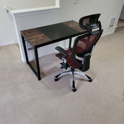 Desk and Chair - 50$