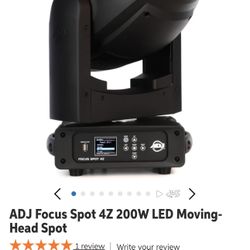 ADJ FOCUS SPOT 4z