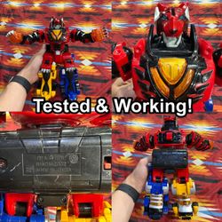 2007 Bandai 12” Jungle Fury Power Rangers Gekiranger DX Geki Touja Megazord