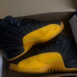 Jordan 12 university black and gold