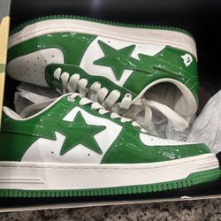 A Bathing Ape Bape Sta Low Green