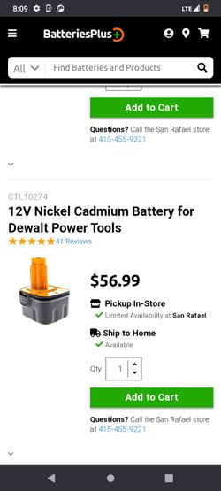 Snap on Battery 18V With Charger $30