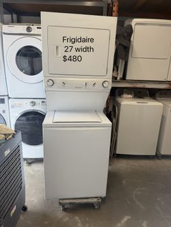 Frigidaire Stackable Washer Dryer Unit