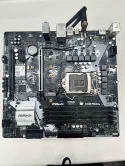 AsRock B460M PRO4S/ac LGA 1200 mATX Intel DDR4 Motherboard