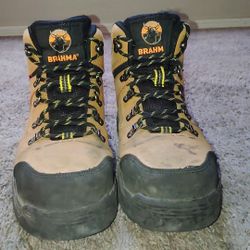 Brahma Mens Appaloosa 6" Steel Toe Work Boots