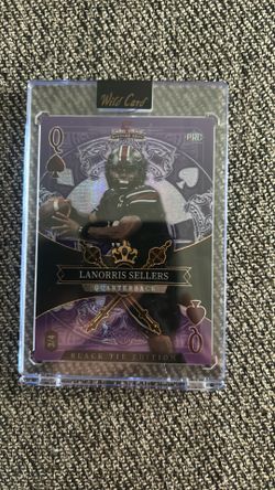 Lanorris Sellers black tie edition 3/4 Queen card spades purple 2026