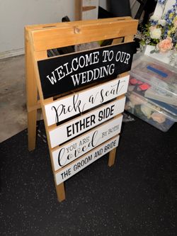 Wedding Sign - Take a Seat