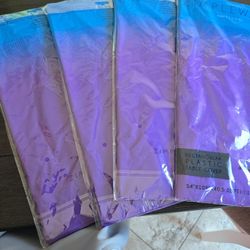 4 Party Table Cover Purple 