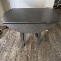Drop Leaf Table - Grayish