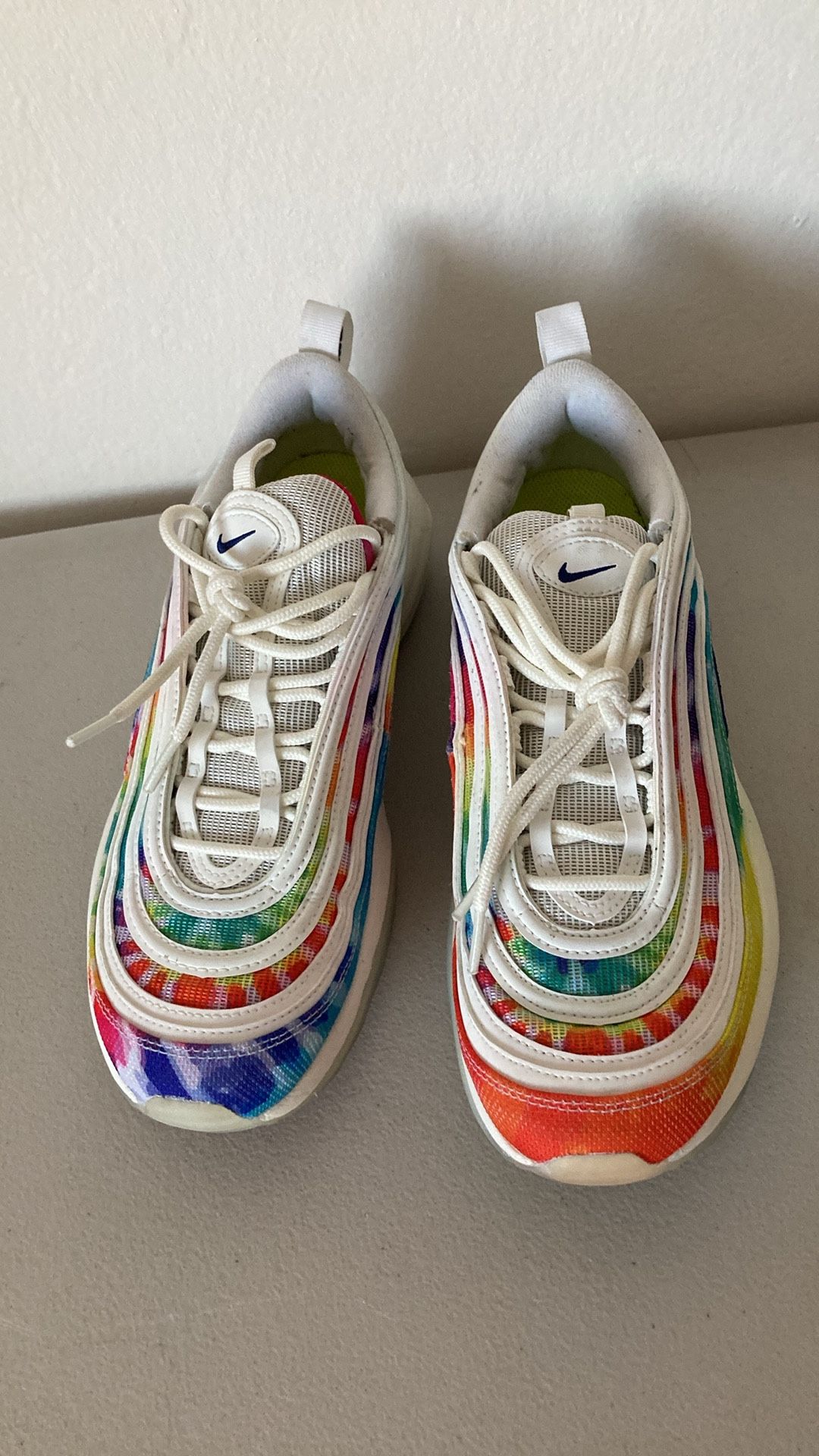 Men's Nike Air Max 97 Golf NRG Tie Dye Size 7 - thefunkyskunk.ie