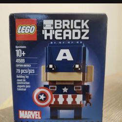 Lego Brick Headz Marvel Captain America 