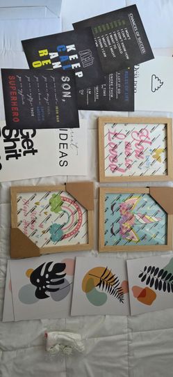 Frames and inserts
